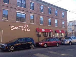 Santucci's Pizza at 10th & Christian Streets