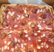 Sausage & Onion Santucci Pizza