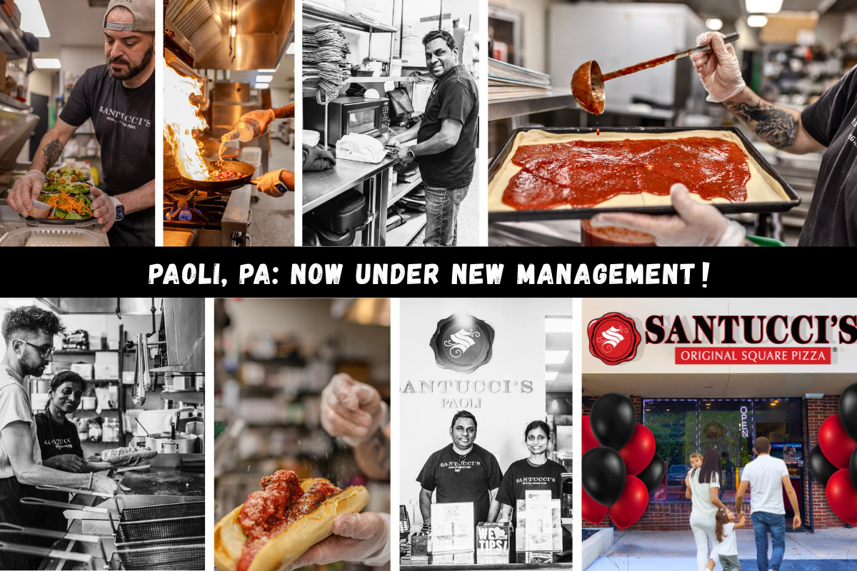 Santucci's Pizza Paoli nj under new management 